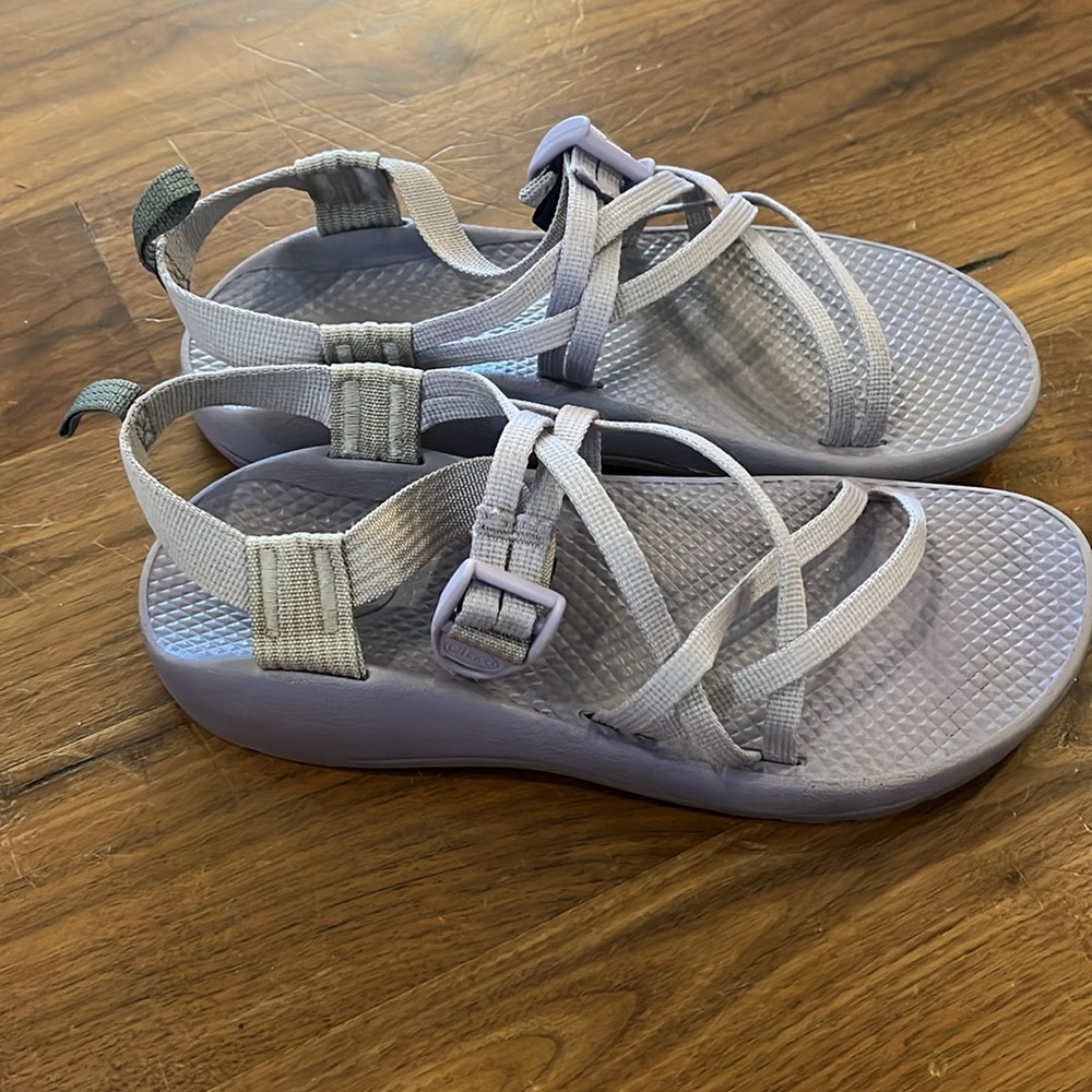 Chaco Lilac Purple Strappy Kids Sandals